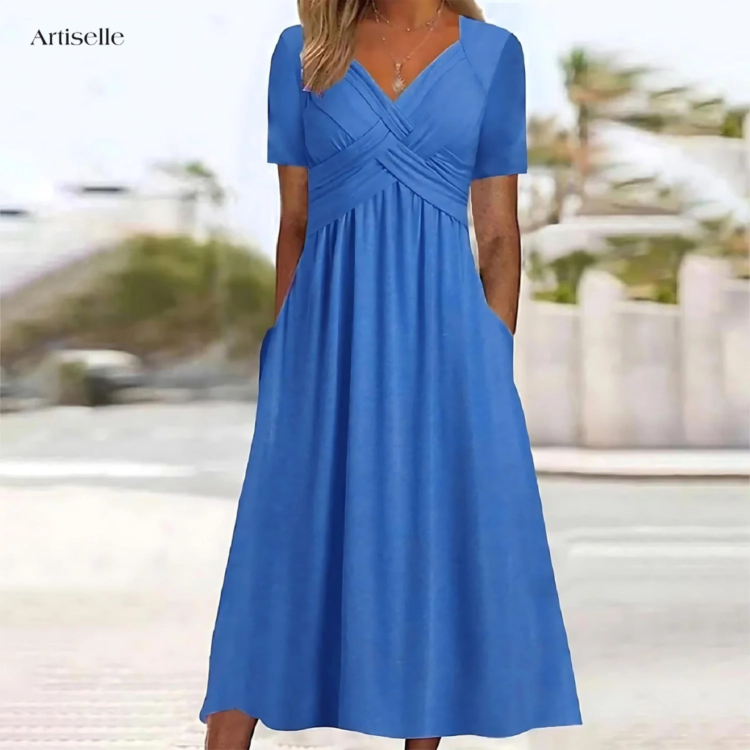 Artiselle® | Elegant Dress with Tummy Coverage