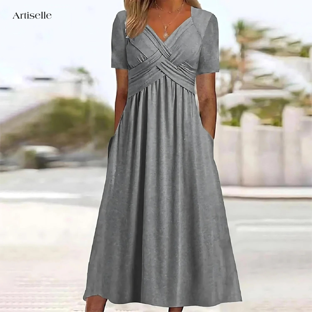 Artiselle® | Elegant Dress with Tummy Coverage