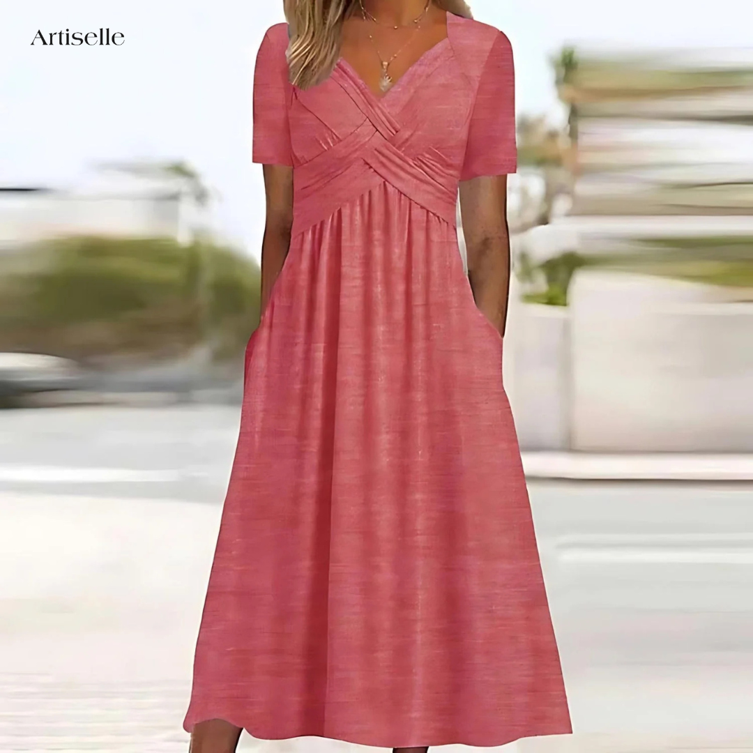 Artiselle® | Elegant Dress with Tummy Coverage