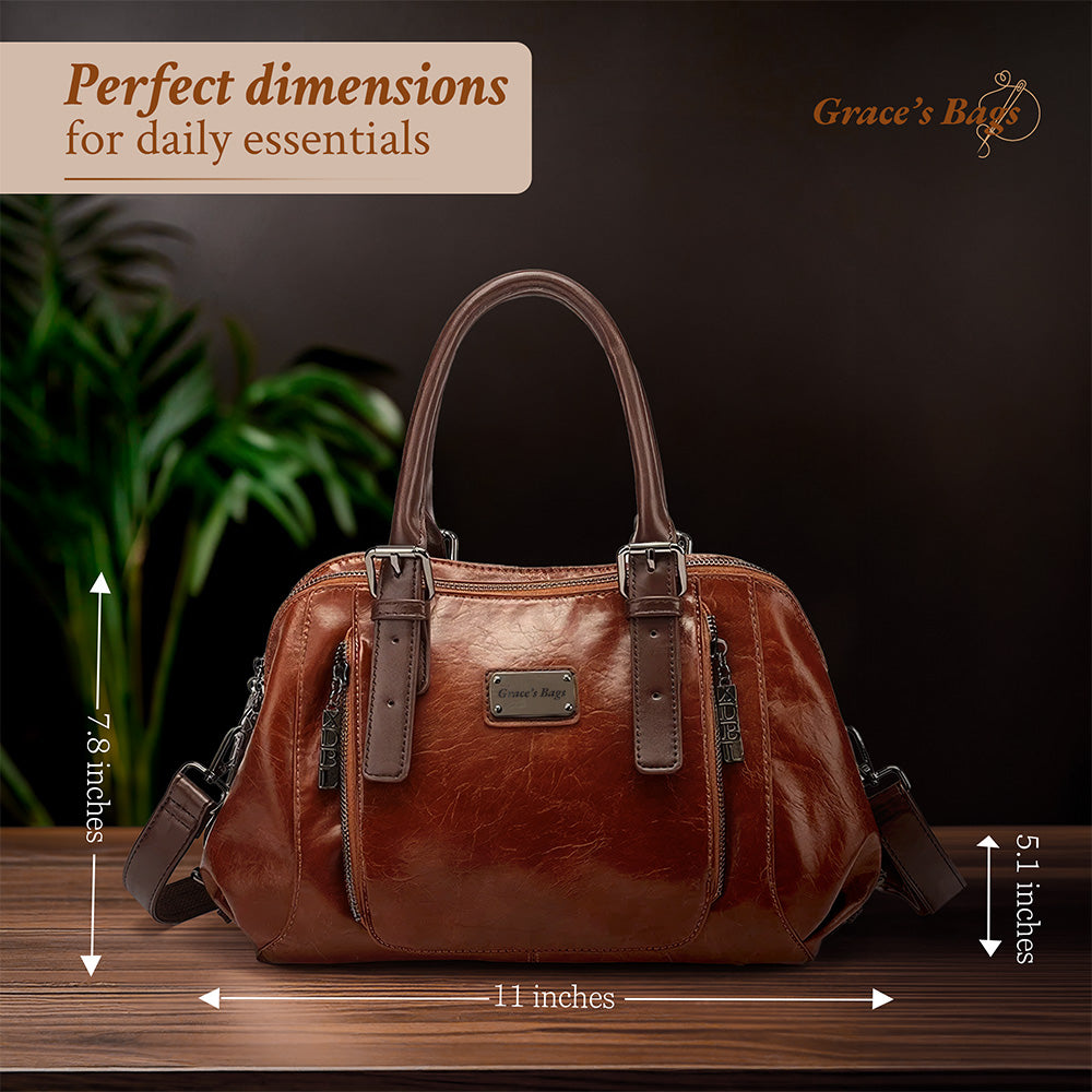 Charlotte® | Elegant Leather Bag