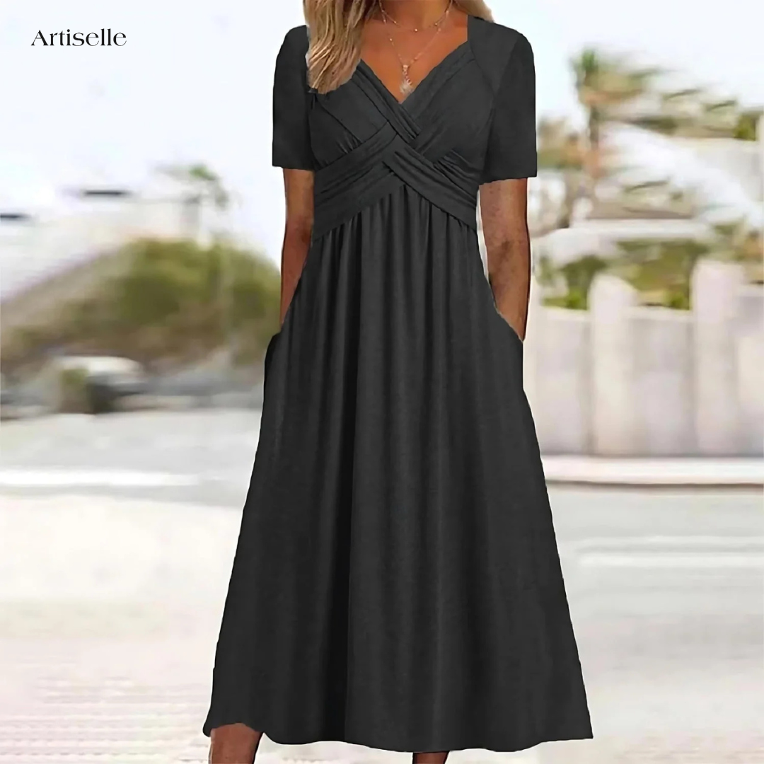 Artiselle® | Elegant Dress with Tummy Coverage