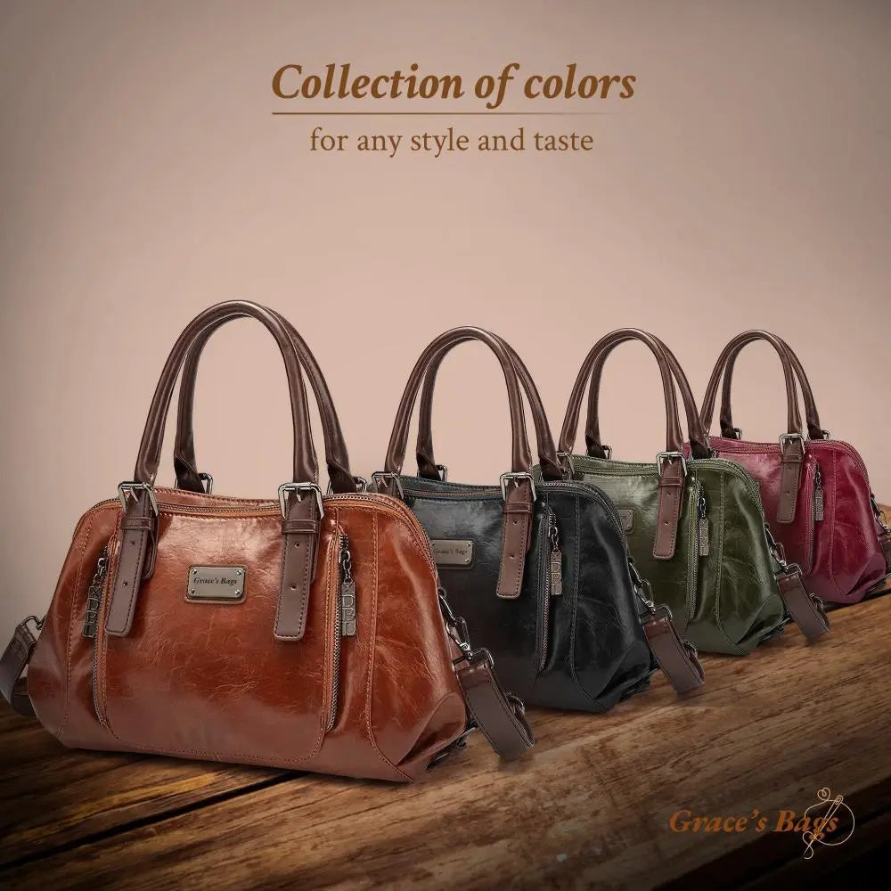 Charlotte® | Elegant Leather Bag