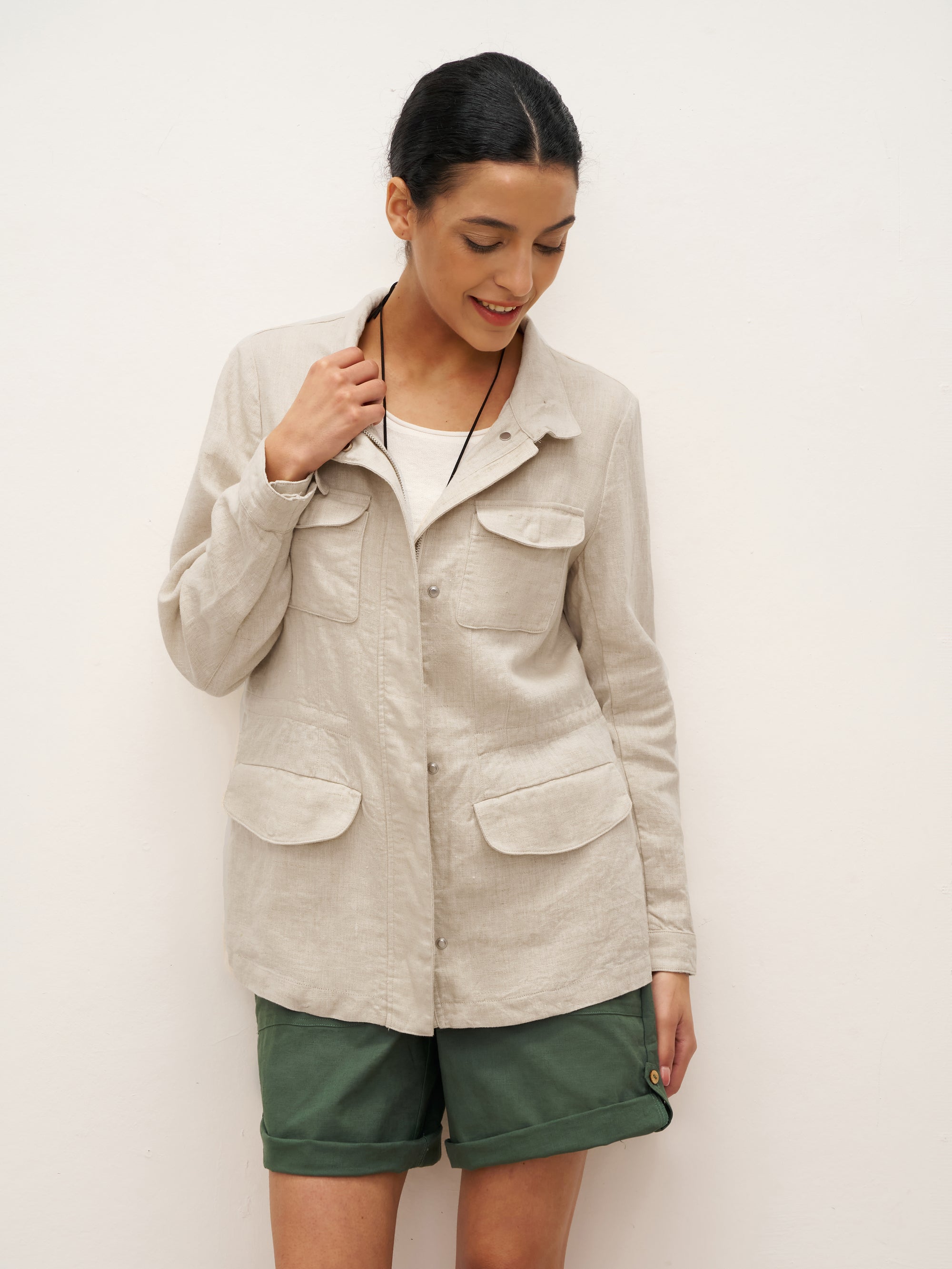 EVELINA | Linen Jacket