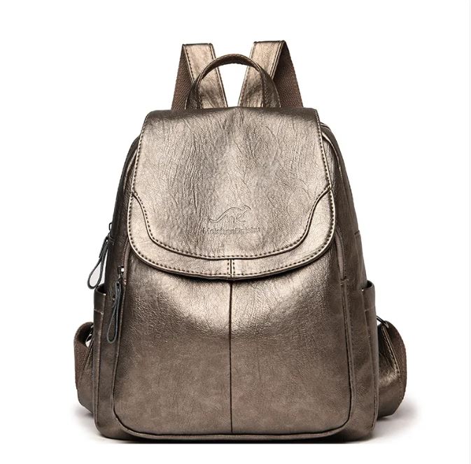 Vibe®| Backpack in Washed Leather