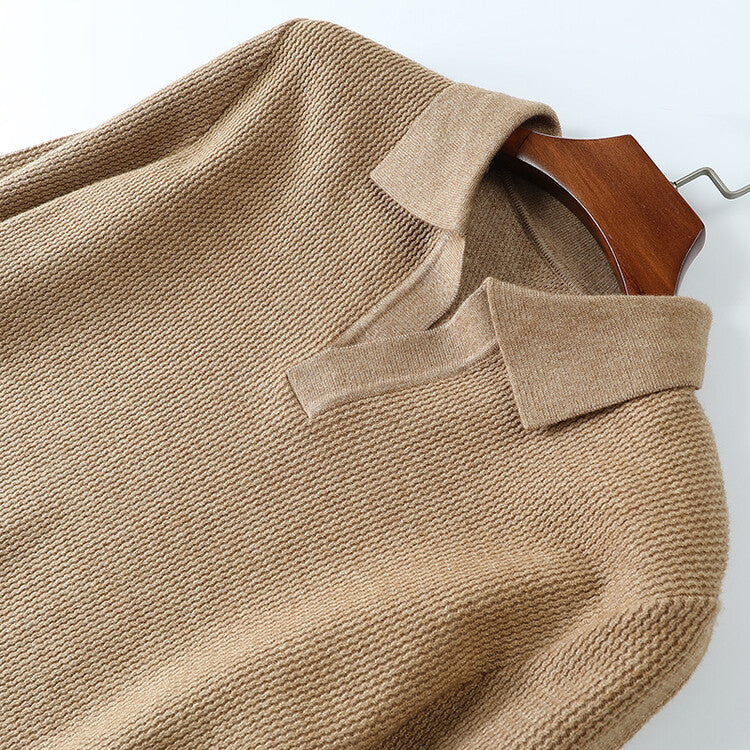 Belmont Wool Polo Sweater