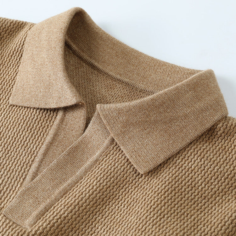 Belmont Wool Polo Sweater
