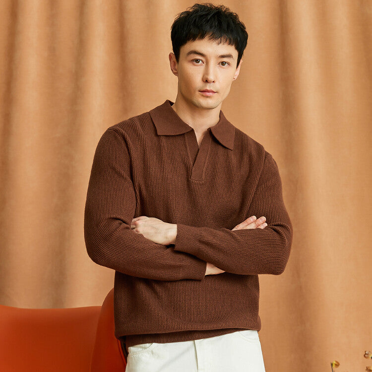 Belmont Wool Polo Sweater