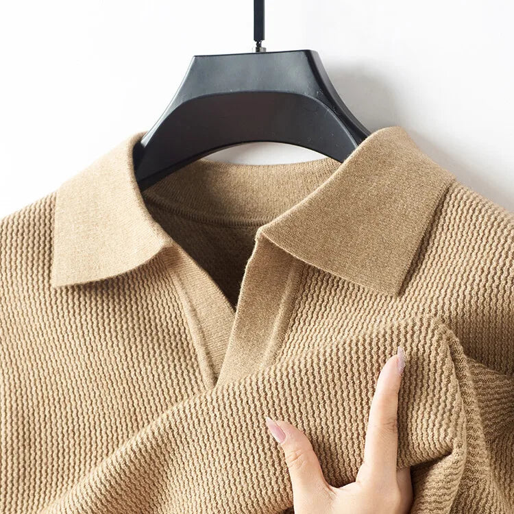Belmont Wool Polo Sweater