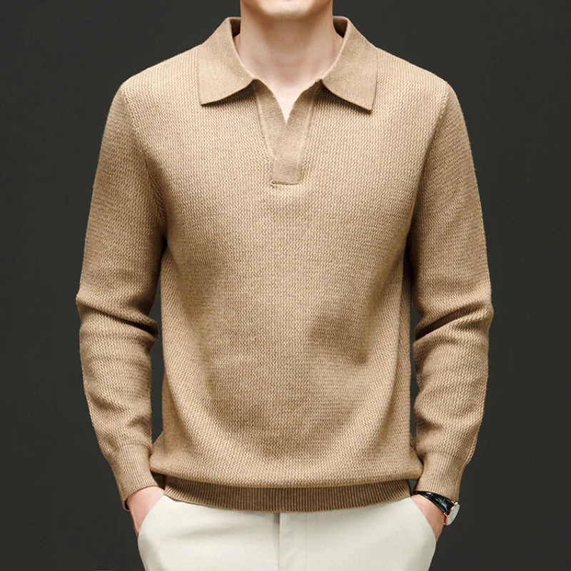 Belmont Wool Polo Sweater