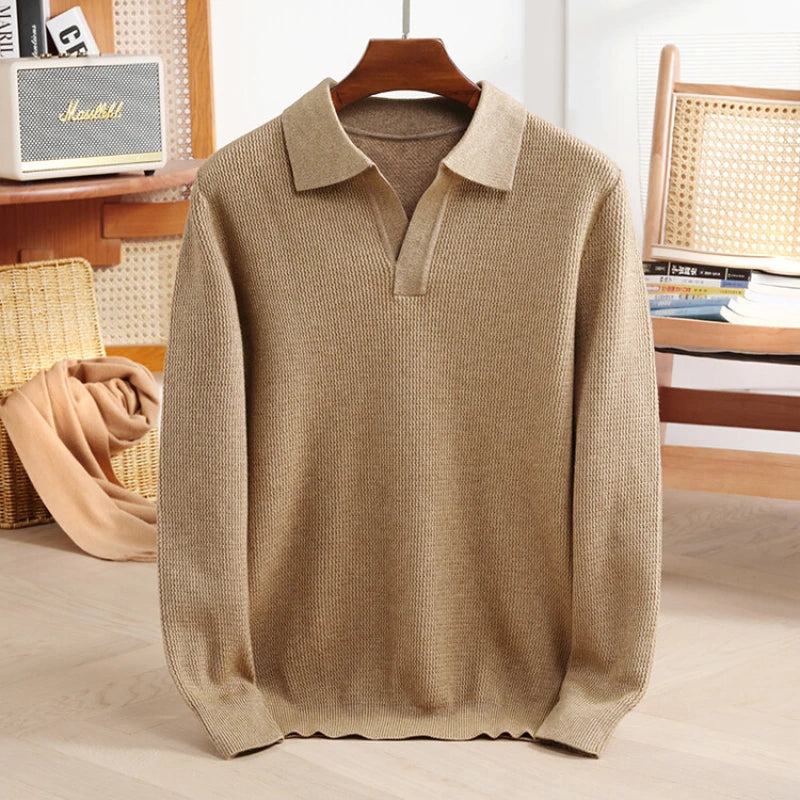 Belmont Wool Polo Sweater