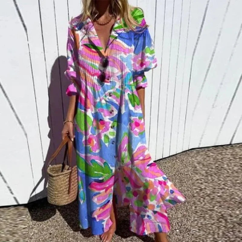 Jessy | Luxury Boho Maxi Dress (Nearly Sold Out)