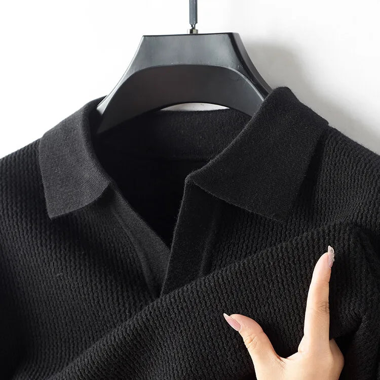 Belmont Wool Polo Sweater