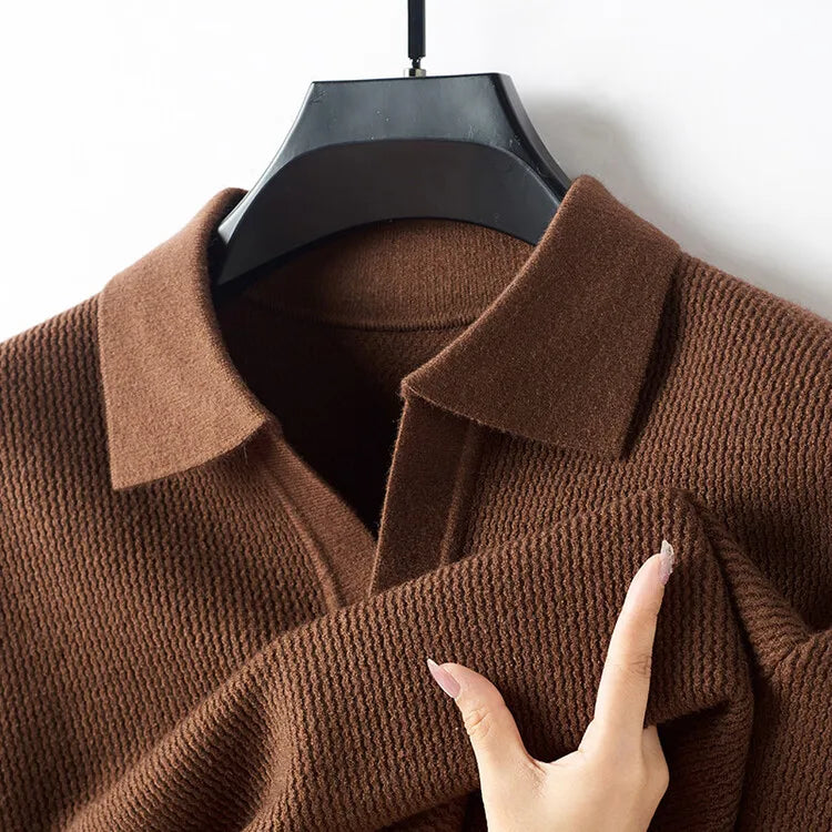 Belmont Wool Polo Sweater