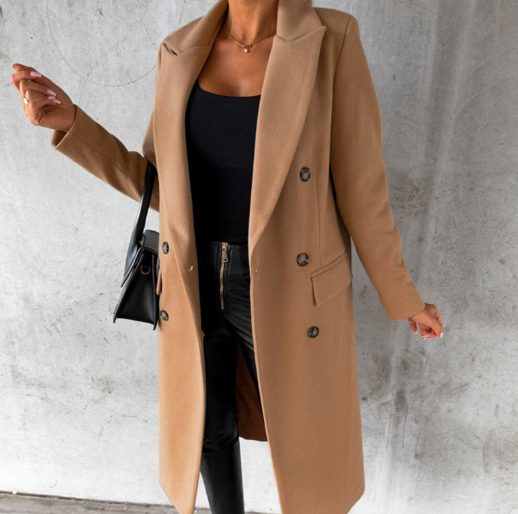 Bellvara® | Tailored Wool-Blend Overcoat