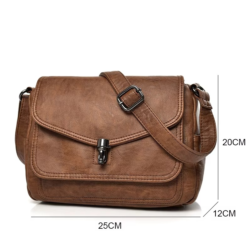 Cambria® | Flap Buckle Shoulder Bag